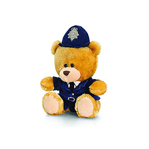 14cm Pipp the Bear Policeman - Soft Cuddle Friend