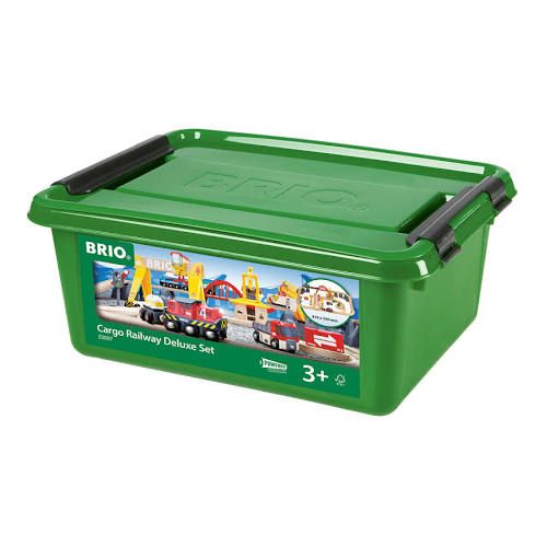 Cargo Railway Deluxe Set - Wheels Ready Fun