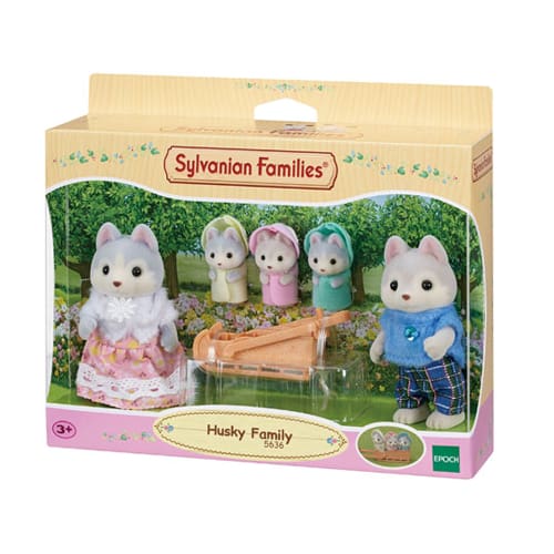 Sylvanian Families Husky Family - Everyday Role Play