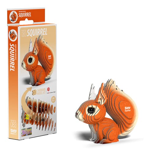 Eugy Squirrel - Creative Block Fun
